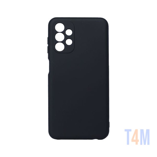 Capa de Silicone com Moldura de Câmera para Samsung Galaxy A13 4g Preto